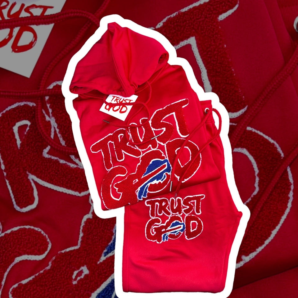 Trust God Buffalo Bills Sweatsuit